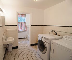 apartment laundry room